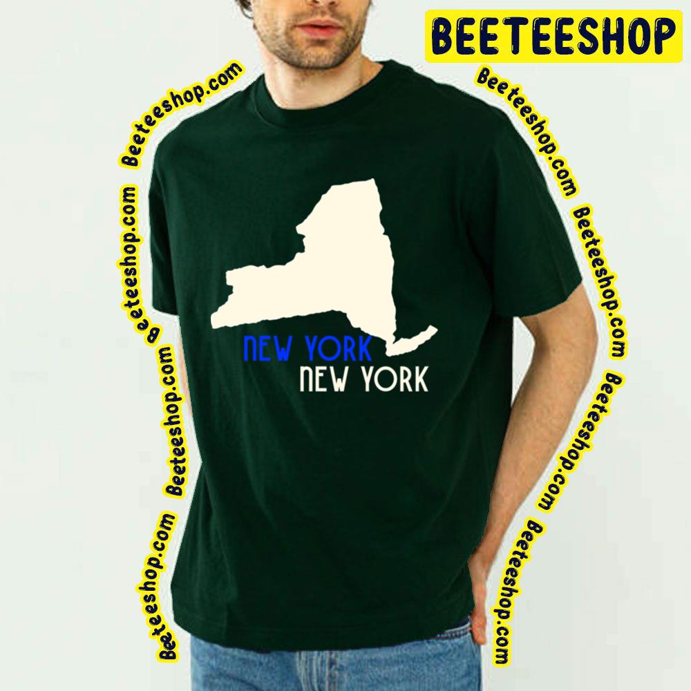 Vintage Map New York New York Trending Unisex T-Shirt Vintage Map New York New York Trending Unisex T-Shirt