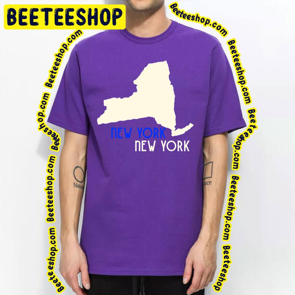 Vintage Map New York New York Trending Unisex T-Shirt Vintage Map New York New York Trending Unisex T-Shirt