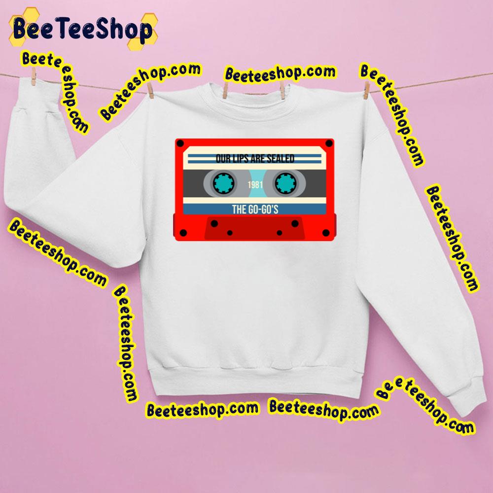 Vintage Red Cassette The Go Gos Trending Unisex Sweatshirt Vintage Red Cassette The Go Gos Trending Unisex Sweatshirt