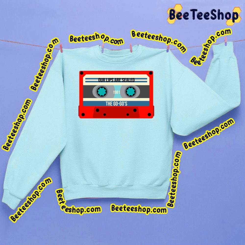 Vintage Red Cassette The Go Gos Trending Unisex Sweatshirt Vintage Red Cassette The Go Gos Trending Unisex Sweatshirt