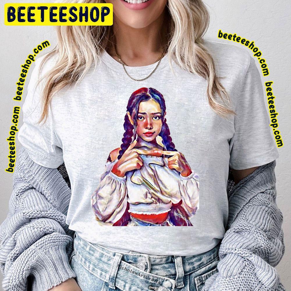Watercolor Painting Bella Poarch Trending Unisex T-Shirt Watercolor Painting Bella Poarch Trending Unisex T-Shirt