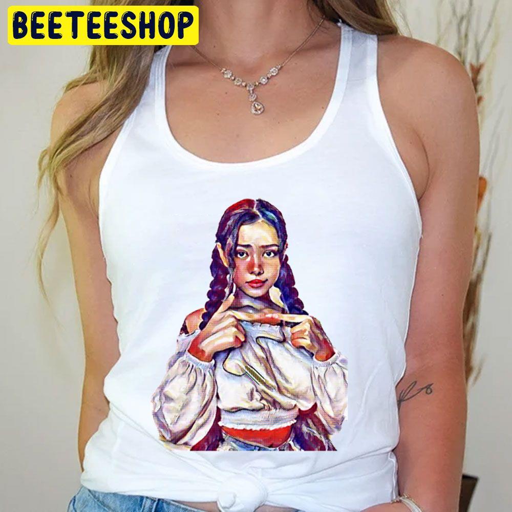 Watercolor Painting Bella Poarch Trending Unisex T-Shirt Watercolor Painting Bella Poarch Trending Unisex T-Shirt