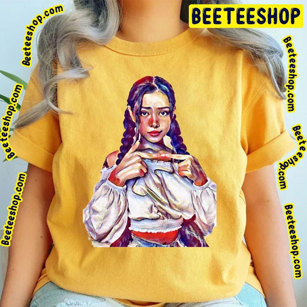 Watercolor Painting Bella Poarch Trending Unisex T-Shirt Watercolor Painting Bella Poarch Trending Unisex T-Shirt