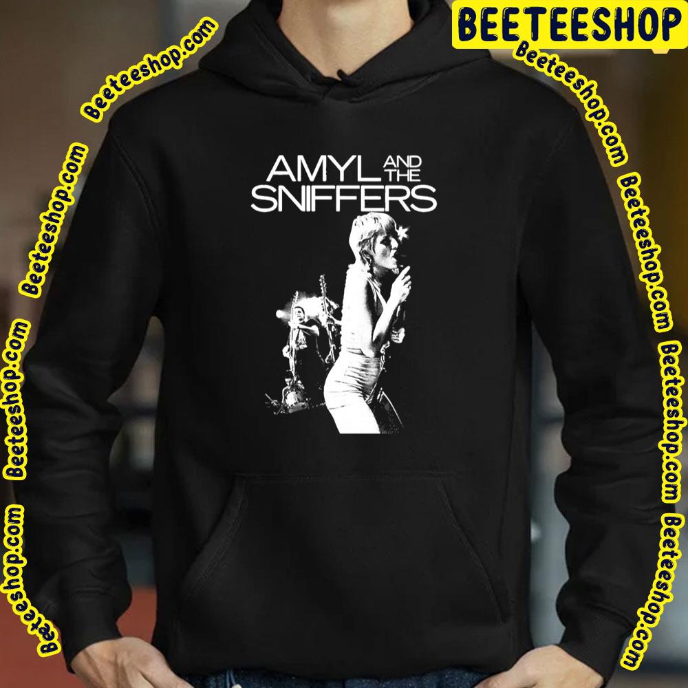 White Art Amyl And The Sniffers Trending Unisex T-Shirt White Art Amyl And The Sniffers Trending Unisex T-Shirt