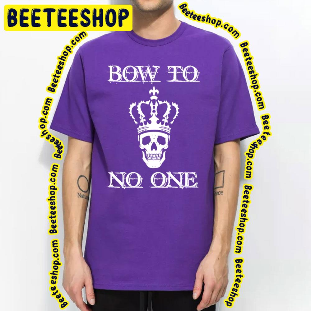 White Art Bow To No One Trending Unisex T-Shirt White Art Bow To No One Trending Unisex T-Shirt