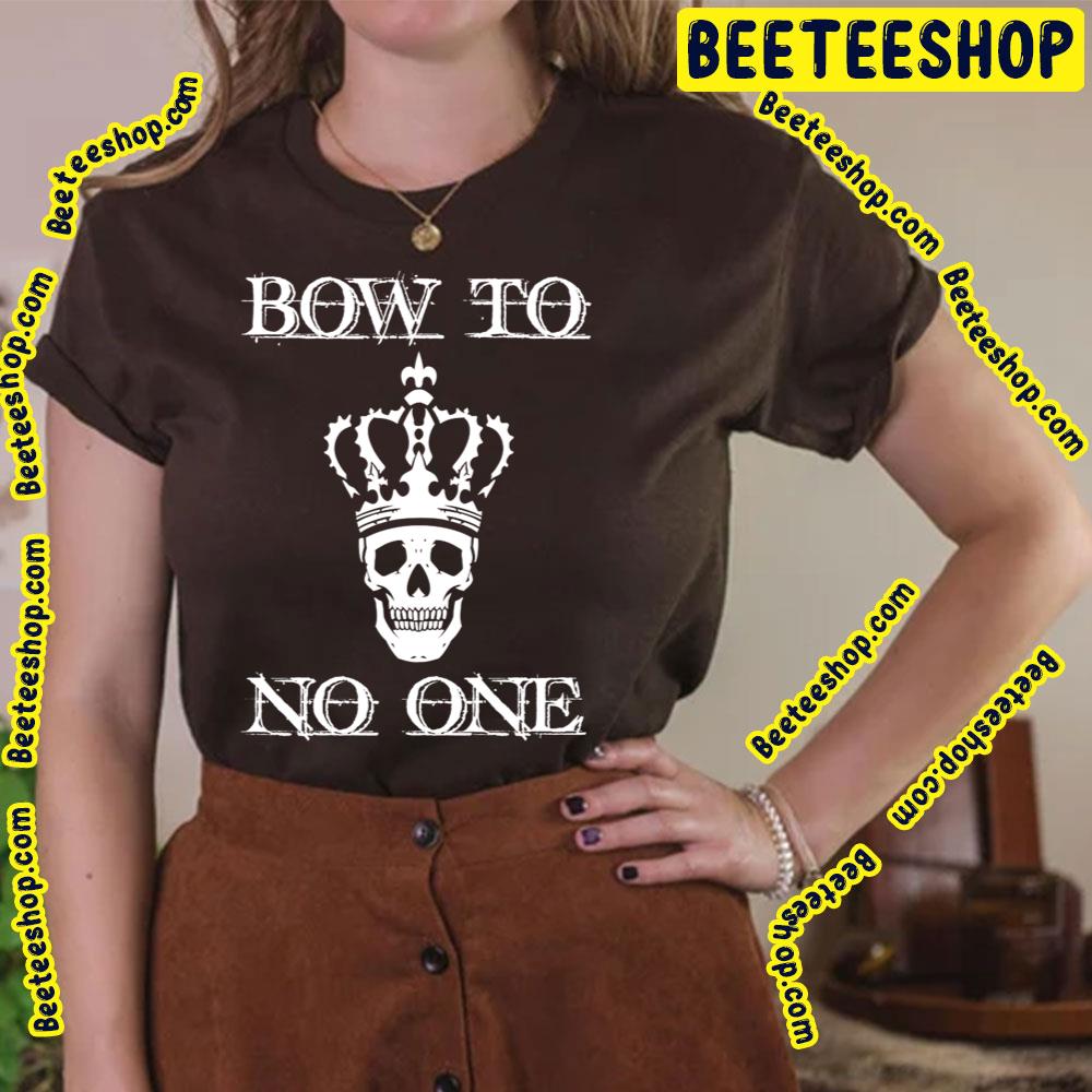 White Art Bow To No One Trending Unisex T-Shirt White Art Bow To No One Trending Unisex T-Shirt