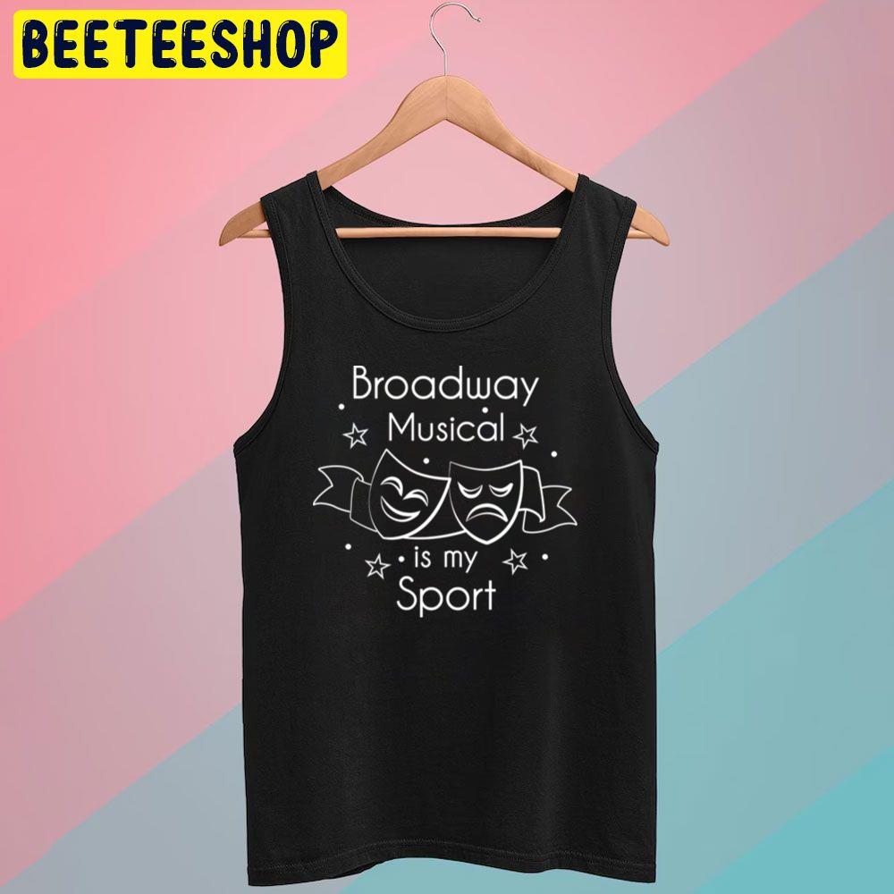 White Art Broadway Musical Trending Unisex T-Shirt White Art Broadway Musical Trending Unisex T-Shirt