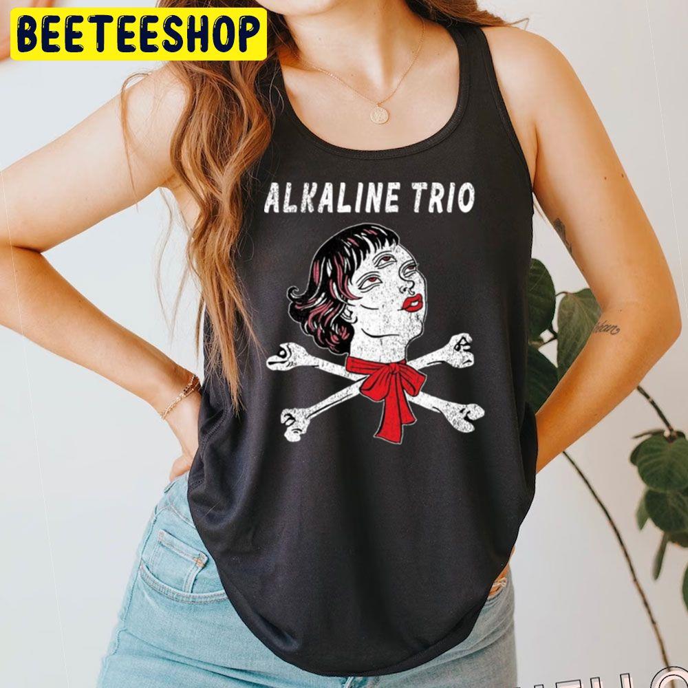 White Art Eye Alkaline Trio Trending Unisex T-Shirt White Art Eye Alkaline Trio Trending Unisex T-Shirt