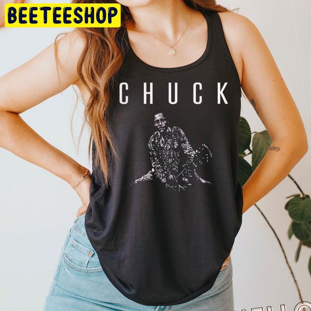 White Art Guitar Chuck Berry Trending Unisex T-Shirt White Art Guitar Chuck Berry Trending Unisex T-Shirt