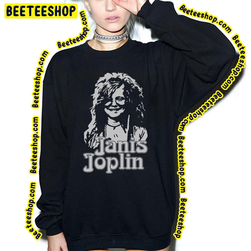 White Art Janis Joplin Trending Unisex T-Shirt White Art Janis Joplin Trending Unisex T-Shirt