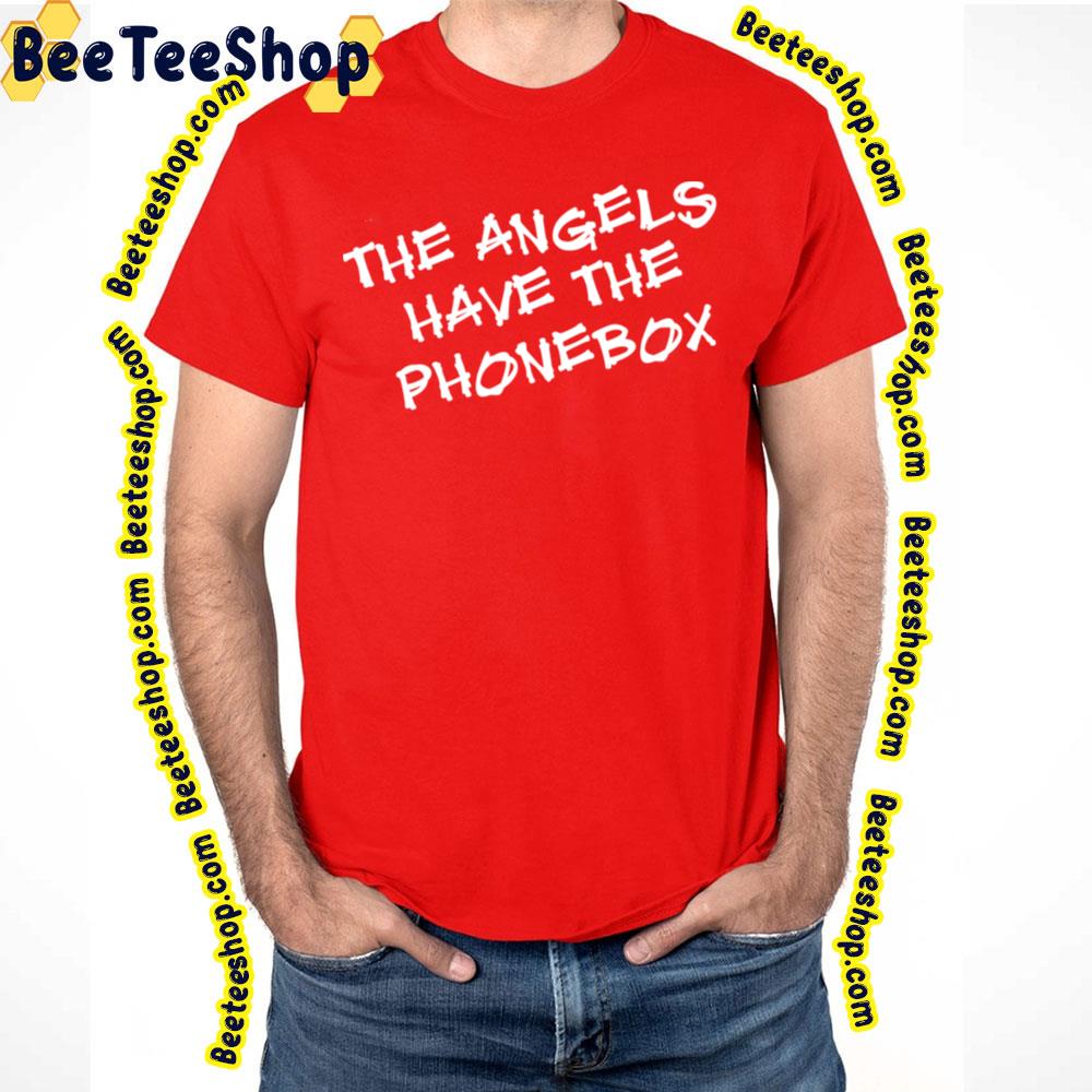 White Art Phonebox The Angels Trending Unisex T-Shirt White Art Phonebox The Angels Trending Unisex T-Shirt