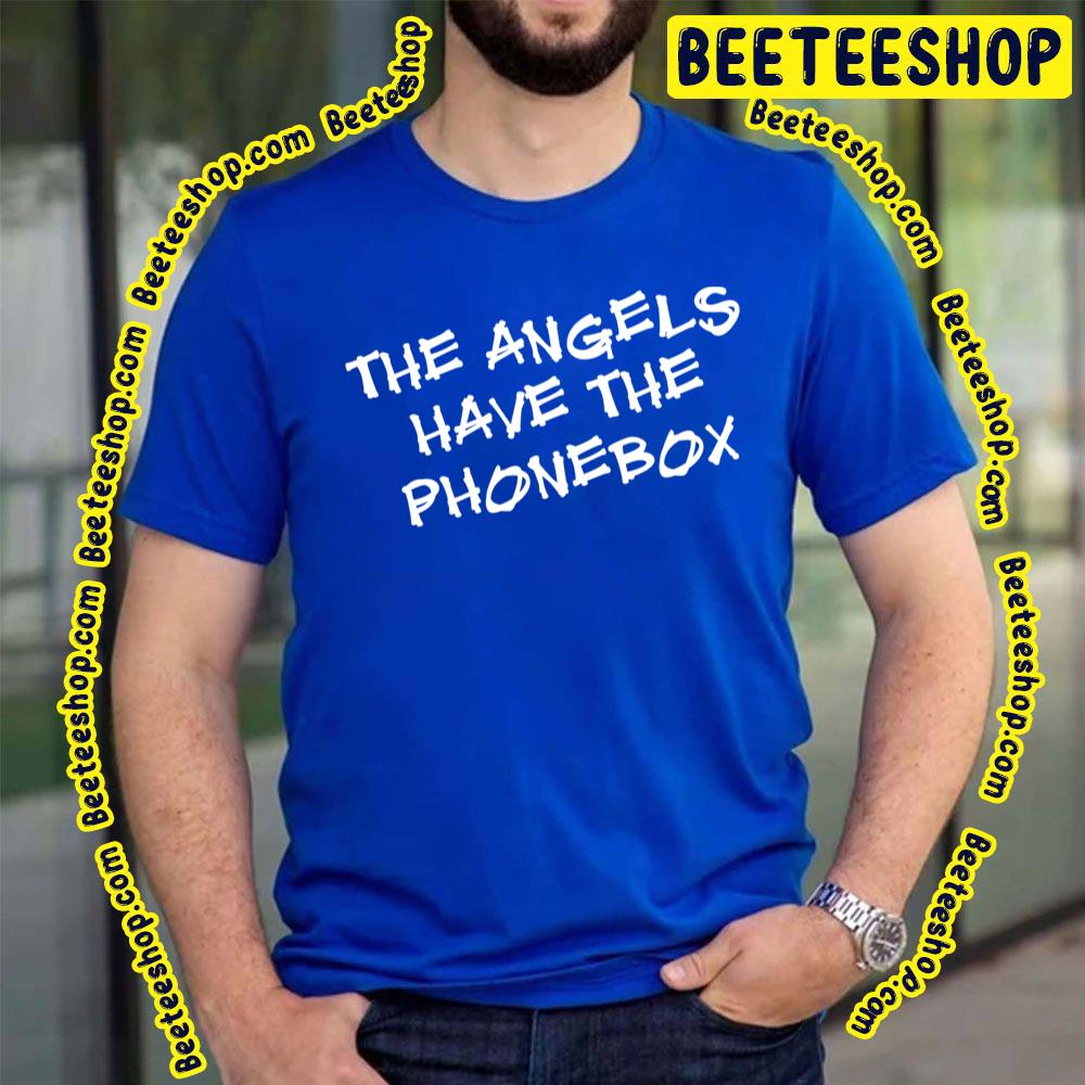 White Art Phonebox The Angels Trending Unisex T-Shirt White Art Phonebox The Angels Trending Unisex T-Shirt
