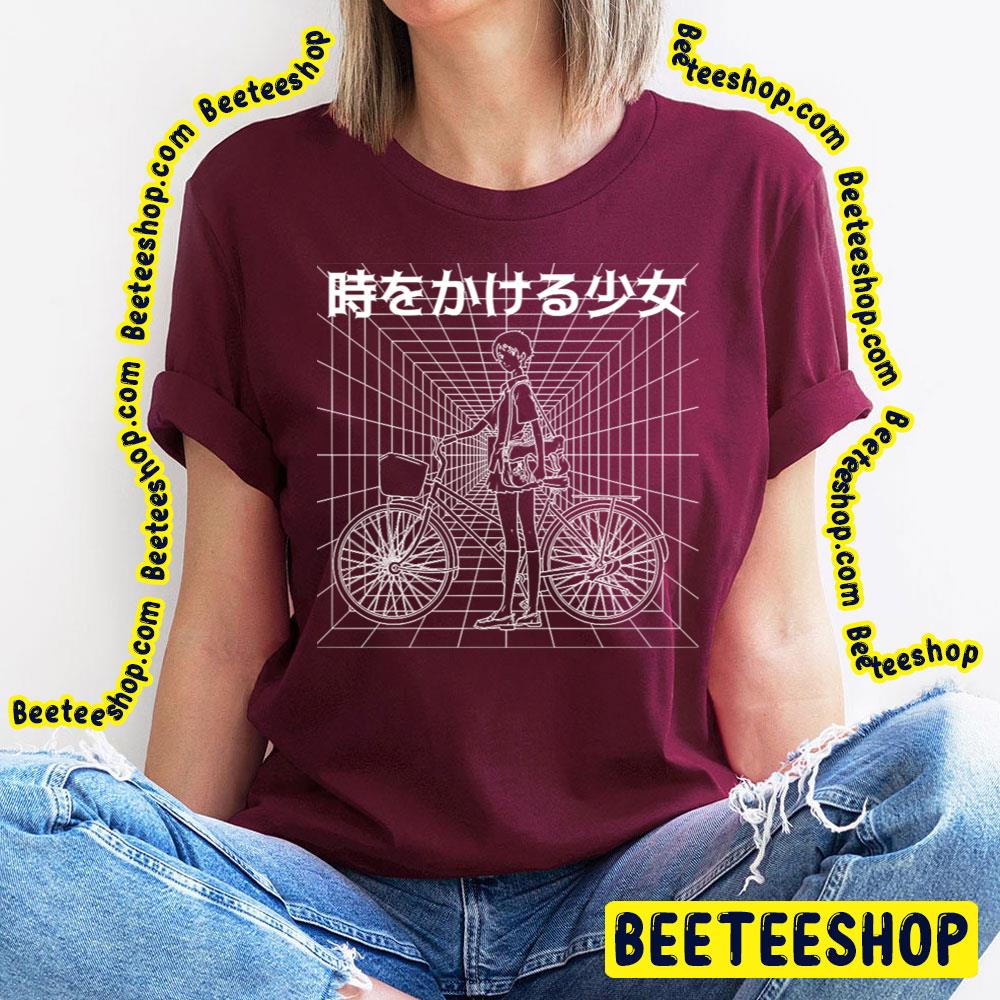 White Art The Girl Who Leapt Through Time Trending Unisex T-Shirt White Art The Girl Who Leapt Through Time Trending Unisex T-Shirt