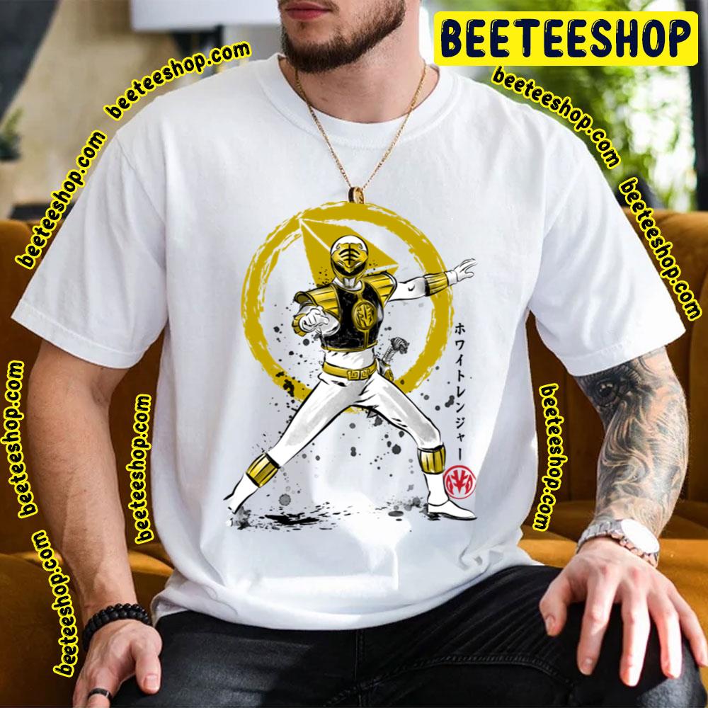 White Ranger Sumi E Trending Unisex T-Shirt White Ranger Sumi E Trending Unisex T-Shirt