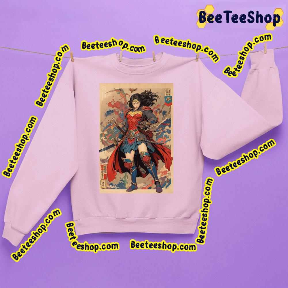 Wonder Women Marvel Japanese Art Trending Unisex Sweatshirt Wonder Women Marvel Japanese Art Trending Unisex Sweatshirt
