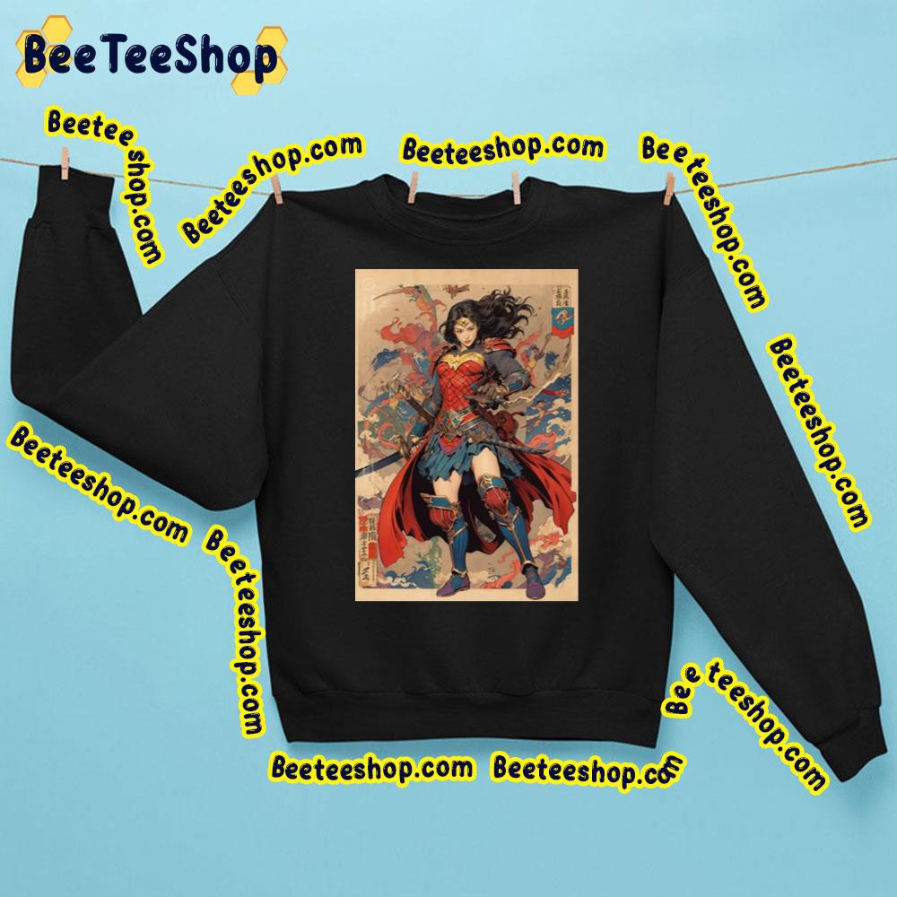 Wonder Women Marvel Japanese Art Trending Unisex Sweatshirt Wonder Women Marvel Japanese Art Trending Unisex Sweatshirt