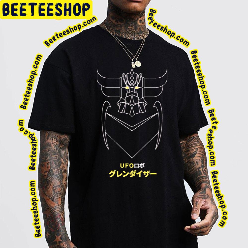 Yellow And White Grendizer Trending Unisex T-Shirt Yellow And White Grendizer Trending Unisex T-Shirt