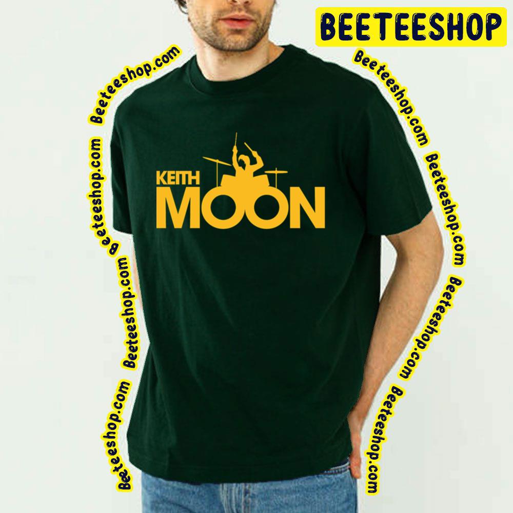Yellow Art Keith Moon Logo Trending Unisex T-Shirt Yellow Art Keith Moon Logo Trending Unisex T-Shirt
