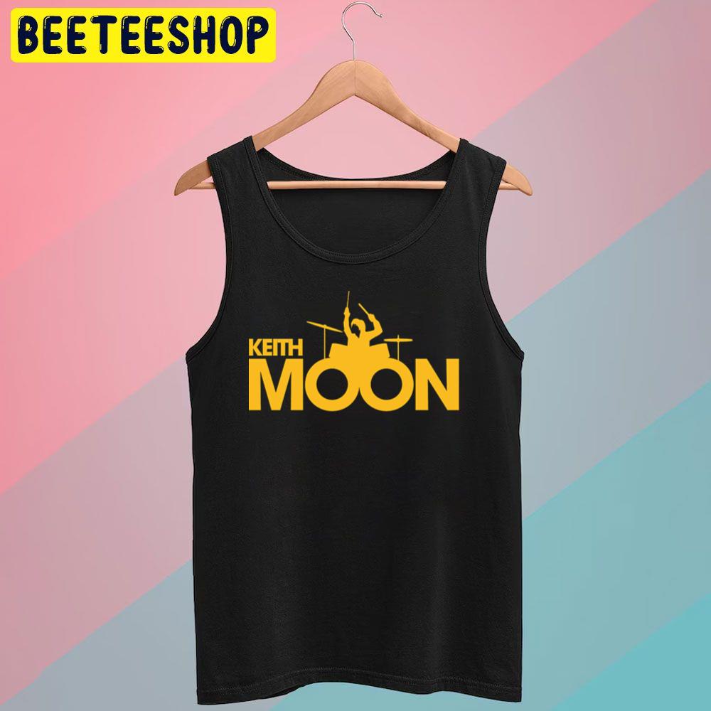 Yellow Art Keith Moon Logo Trending Unisex T-Shirt Yellow Art Keith Moon Logo Trending Unisex T-Shirt