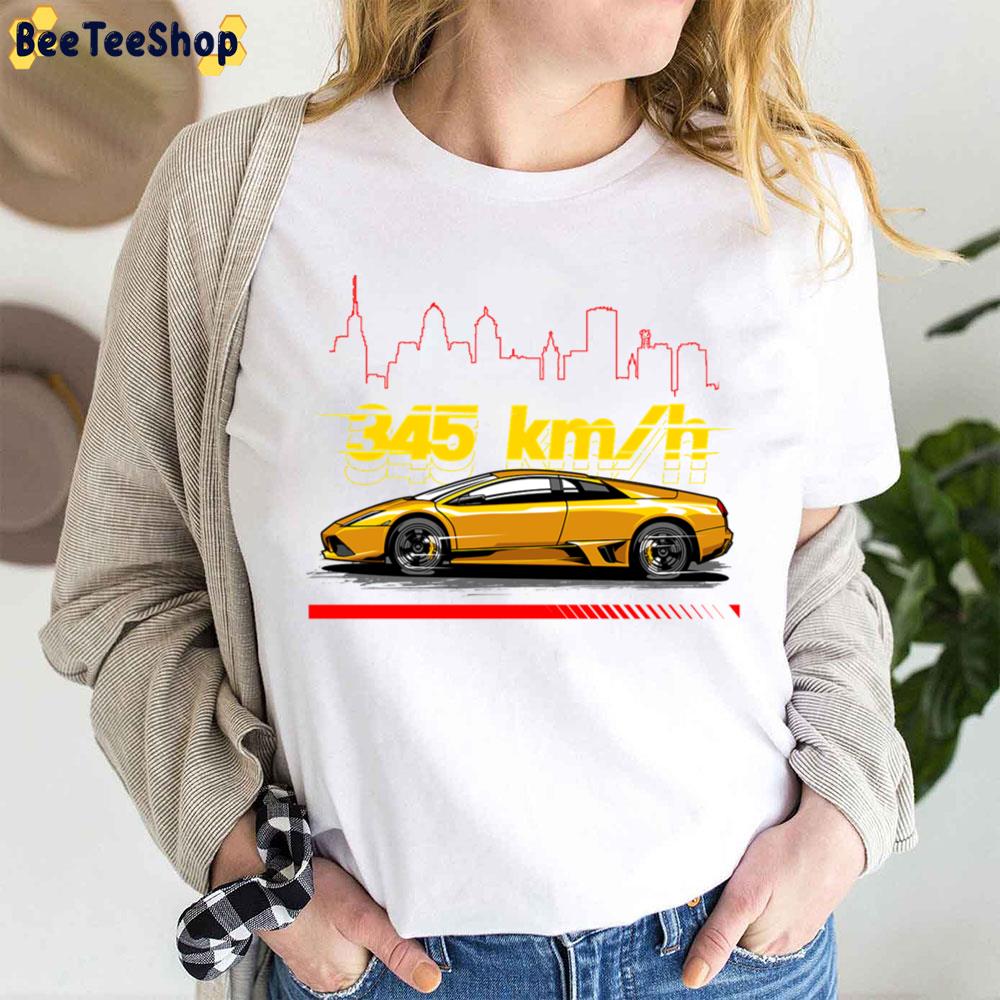 Yellow Top Speed Murciélago Trending Unisex T-Shirt Yellow Top Speed Murciélago Trending Unisex T-Shirt