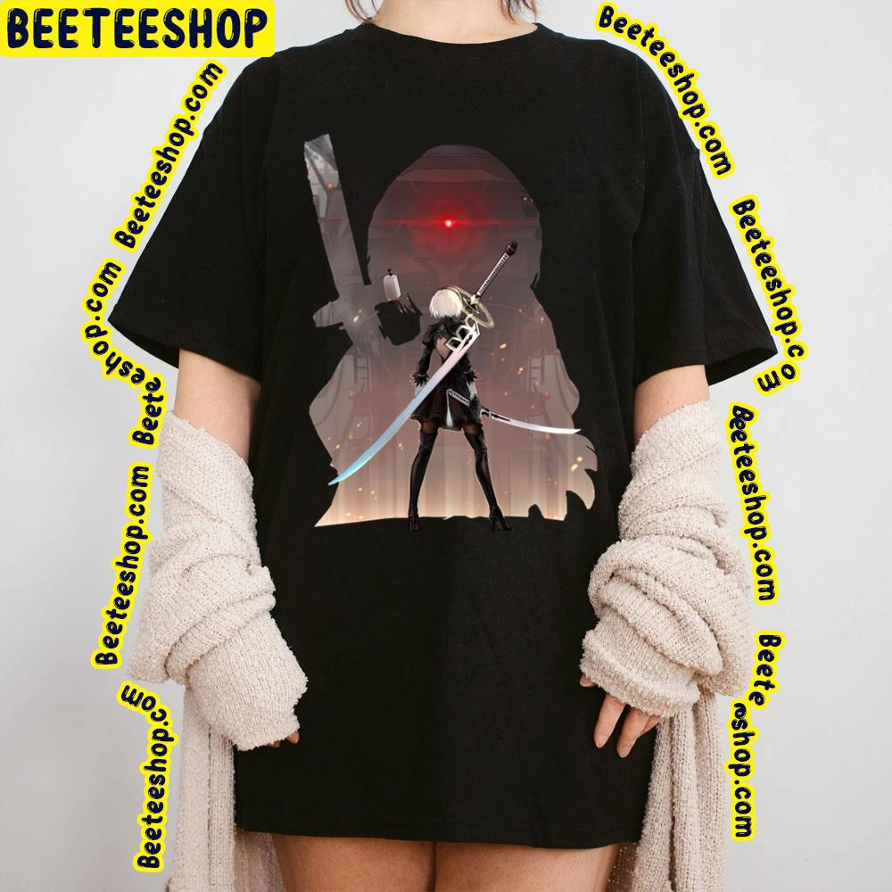 Yorha 2b Colossus Nier Automata Trending Unisex T-Shirt Yorha 2b Colossus Nier Automata Trending Unisex T-Shirt