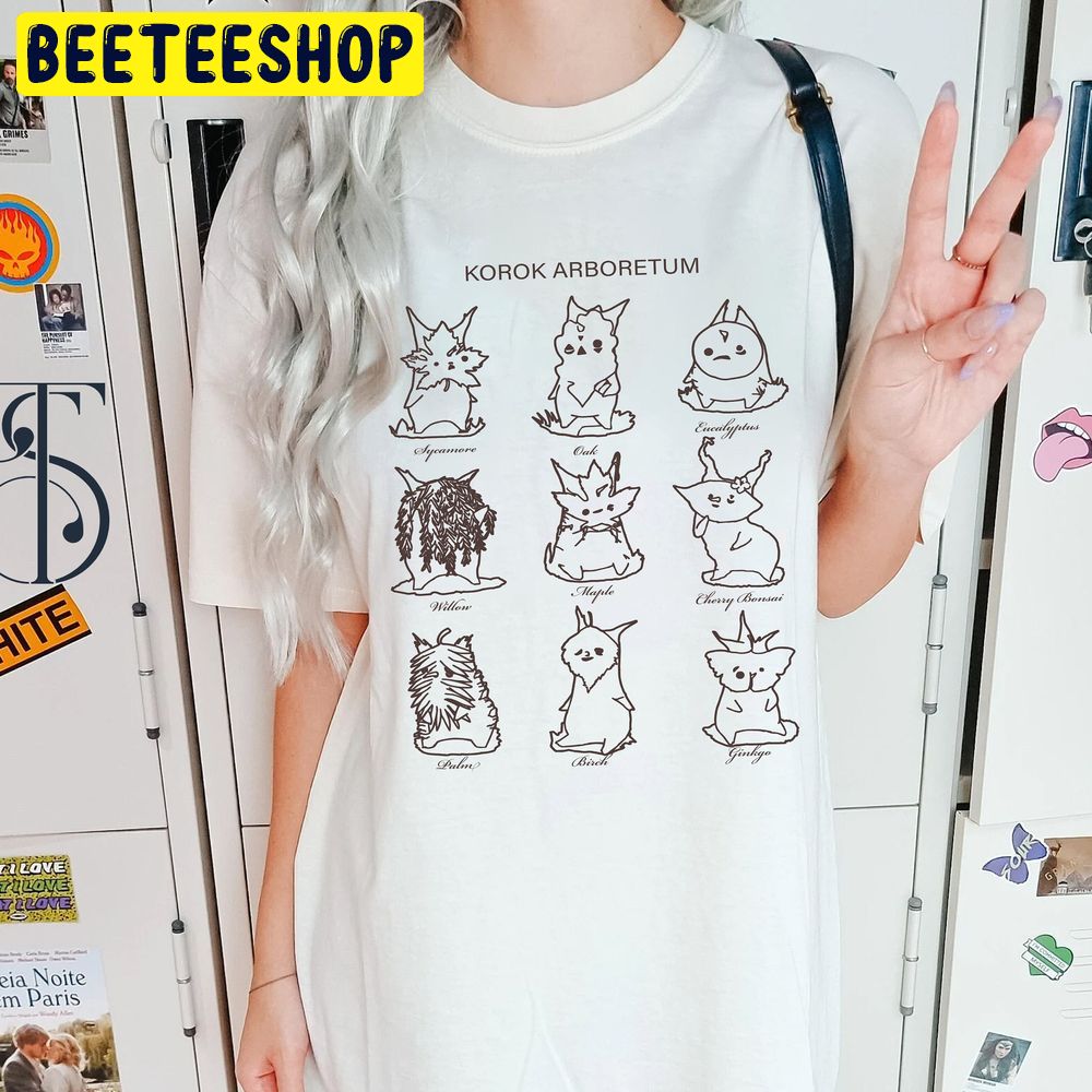 Zelda Korok The Legend Of Zelda Lineart Trending Unisex T-Shirt Zelda Korok The Legend Of Zelda Lineart Trending Unisex T-Shirt
