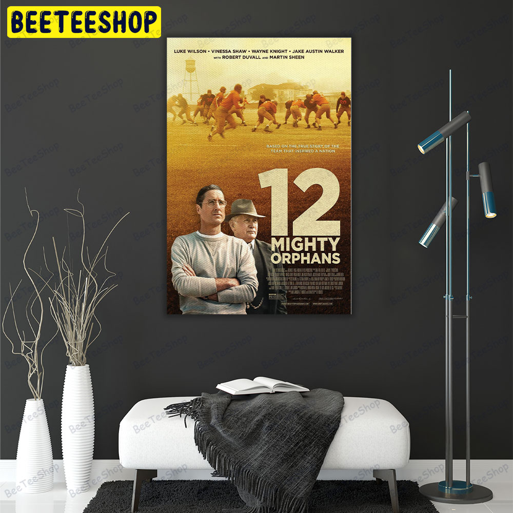 12 Mighty Orphans Luke Wilson Martin Sheen Movie Portrait Canvas 12 Mighty Orphans Luke Wilson Martin Sheen Movie Portrait Canvas
