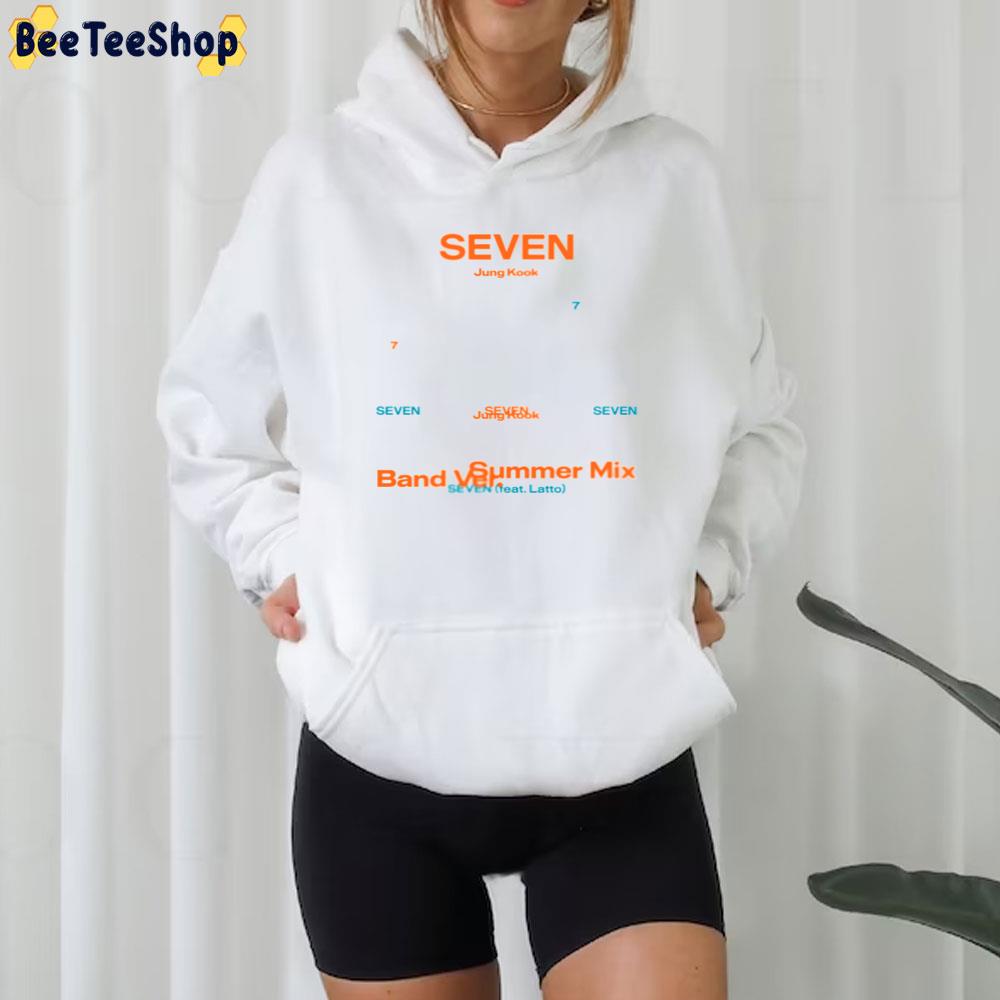 2023 Seven Weekday Ver. Jungkook Trending Unisex T-Shirt 2023 Seven Weekday Ver. Jungkook Trending Unisex T-Shirt