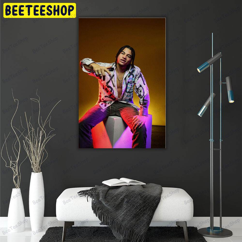 24kgoldn Golden Landis Von Jones Rapper Music Portrait Canvas 24kgoldn Golden Landis Von Jones Rapper Music Portrait Canvas