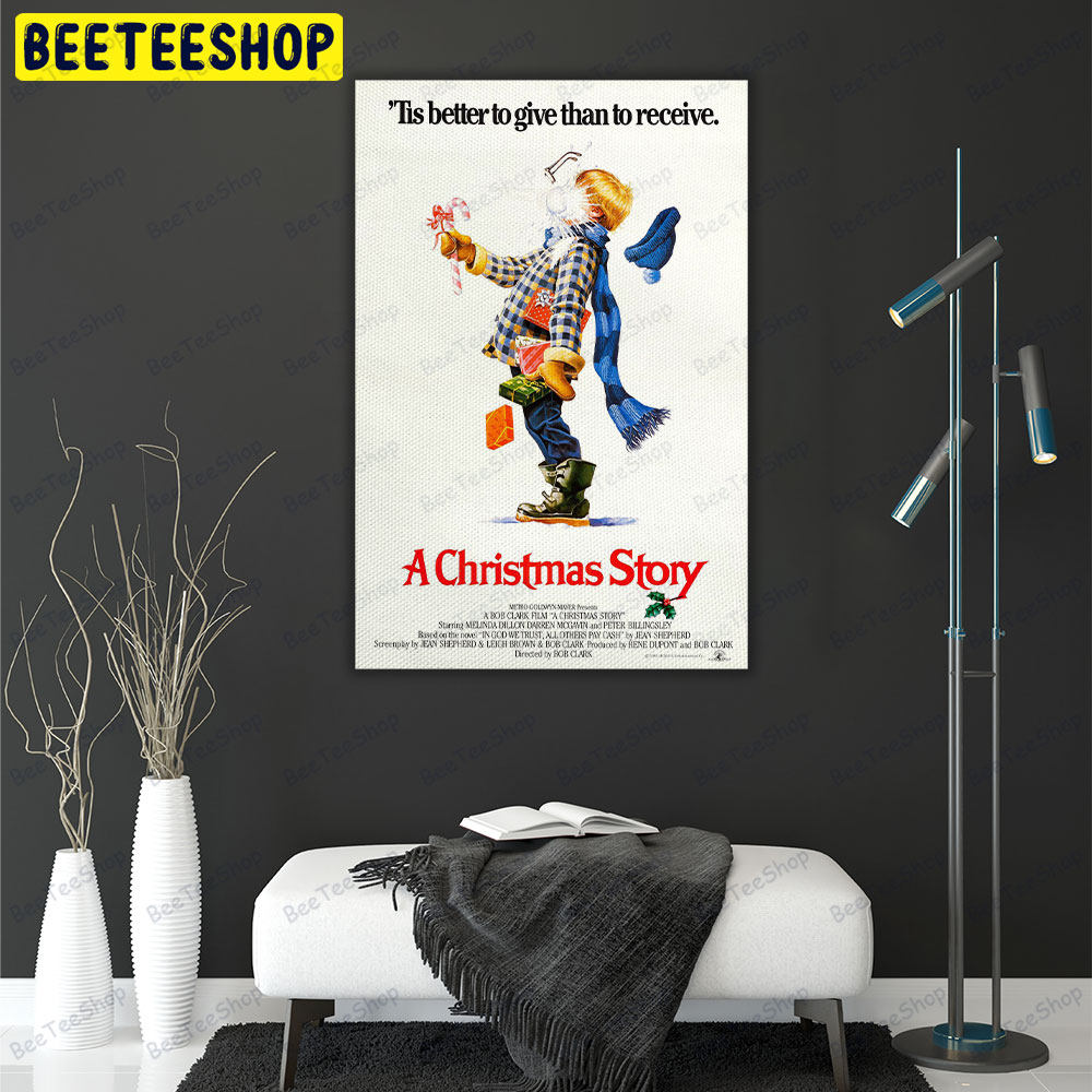 A Christmas Story Peter Billingsley Darren Mcgavin MovieArt Portrait Canvas A Christmas Story Peter Billingsley Darren Mcgavin MovieArt Portrait Canvas