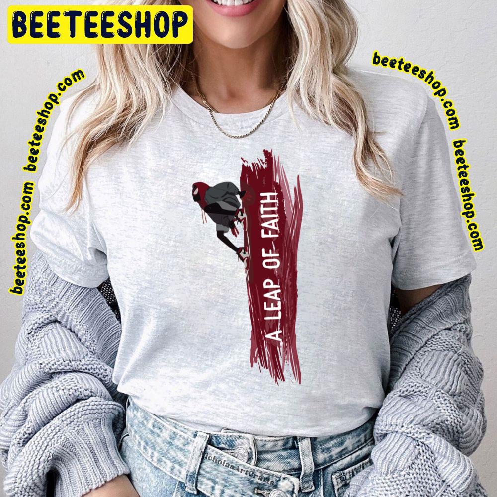 A Leap Oif Faith Spiderverse Movie Trending Unisex T-Shirt A Leap Oif Faith Spiderverse Movie Trending Unisex T-Shirt