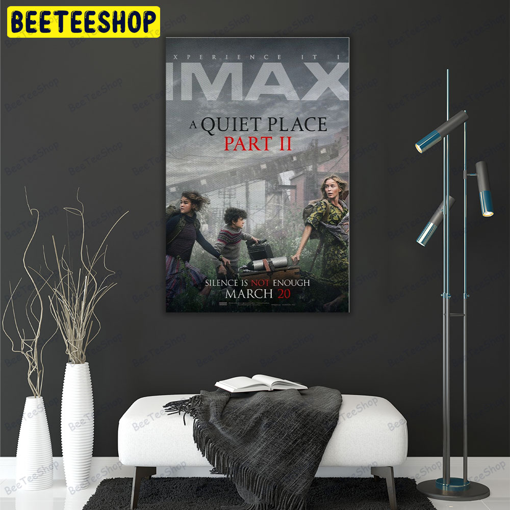 A Quiet Place Part Ii Emily Blunt Millicent Simmonds Movie Portrait Canvas A Quiet Place Part Ii Emily Blunt Millicent Simmonds Movie Portrait Canvas