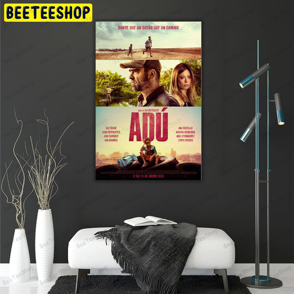 Adu Luis Tosar Alvara Cervantes Anna Castillo Movie Portrait Canvas Adu Luis Tosar Alvara Cervantes Anna Castillo Movie Portrait Canvas