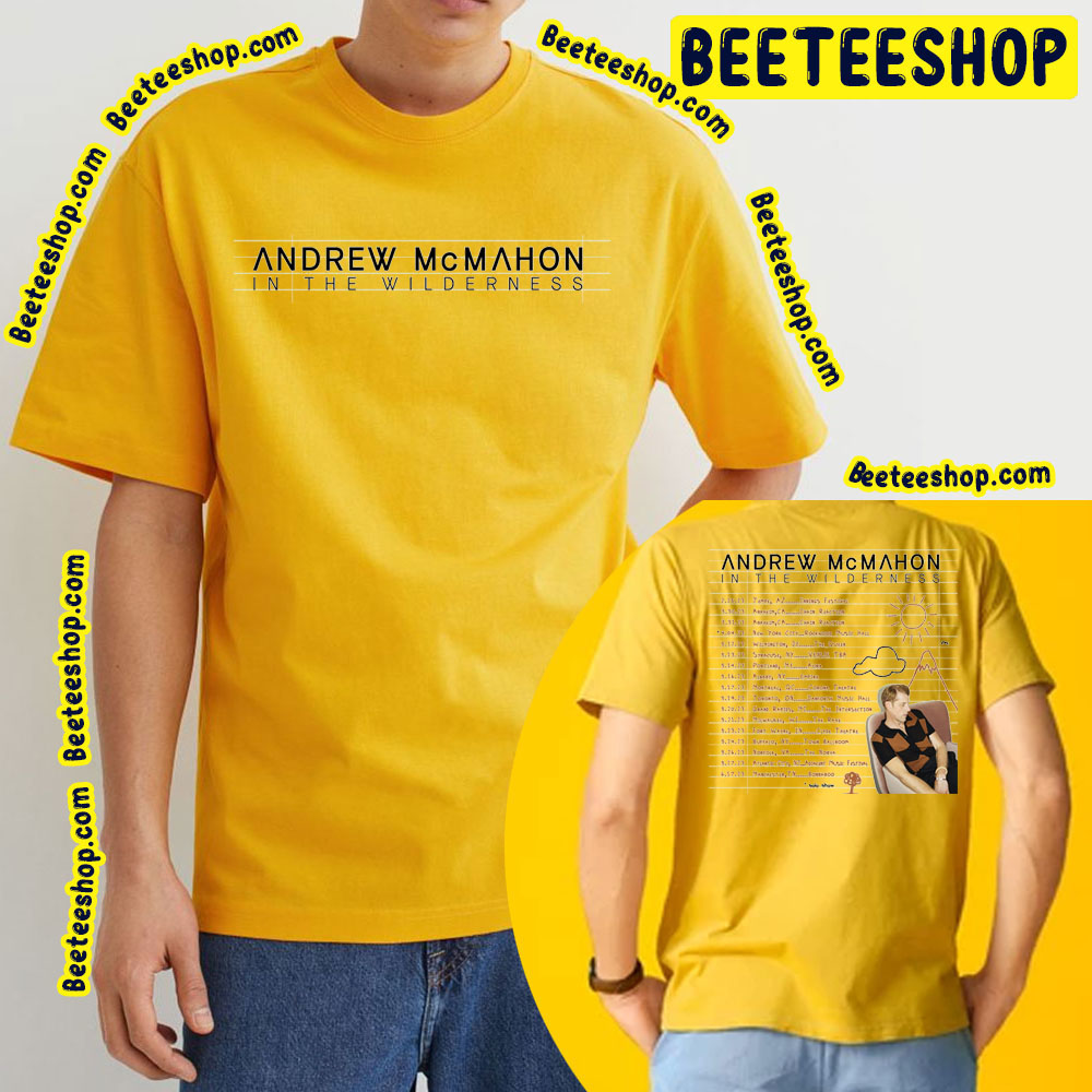 Andrew Mcmahon In The Wilderness Solo Show 2023 Double Sided Trending Unisex T-Shirt Andrew Mcmahon In The Wilderness Solo Show 2023 Double Sided Trending Unisex T-Shirt