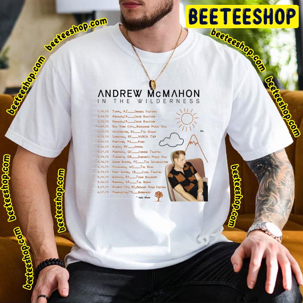 Andrew Mcmahon In The Wilderness Solo Show 2023 Trending Unisex T-Shirt Andrew Mcmahon In The Wilderness Solo Show 2023 Trending Unisex T-Shirt