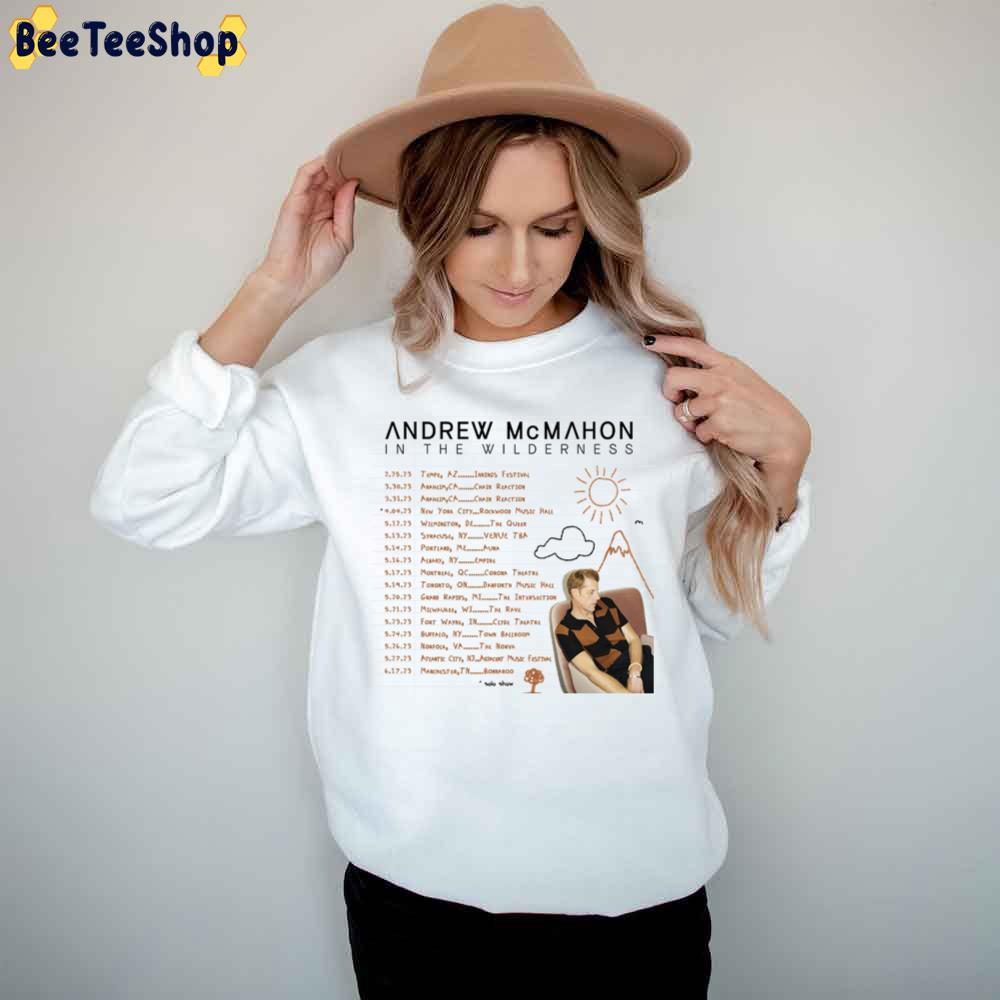 Andrew Mcmahon In The Wilderness Solo Show 2023 Trending Unisex T-Shirt Andrew Mcmahon In The Wilderness Solo Show 2023 Trending Unisex T-Shirt