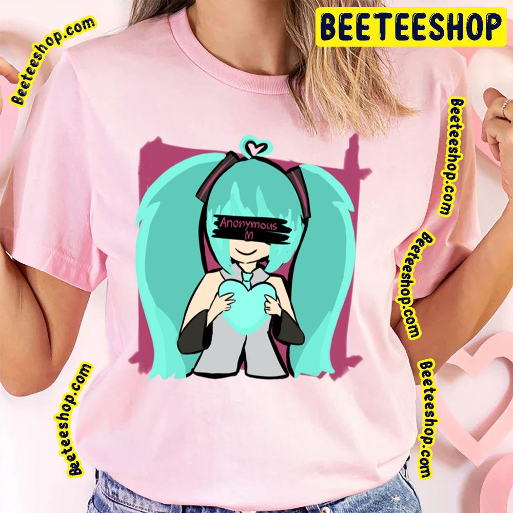 Anonymous M Hatsune Miku Vocaloid Trending Unisex T-Shirt Anonymous M Hatsune Miku Vocaloid Trending Unisex T-Shirt