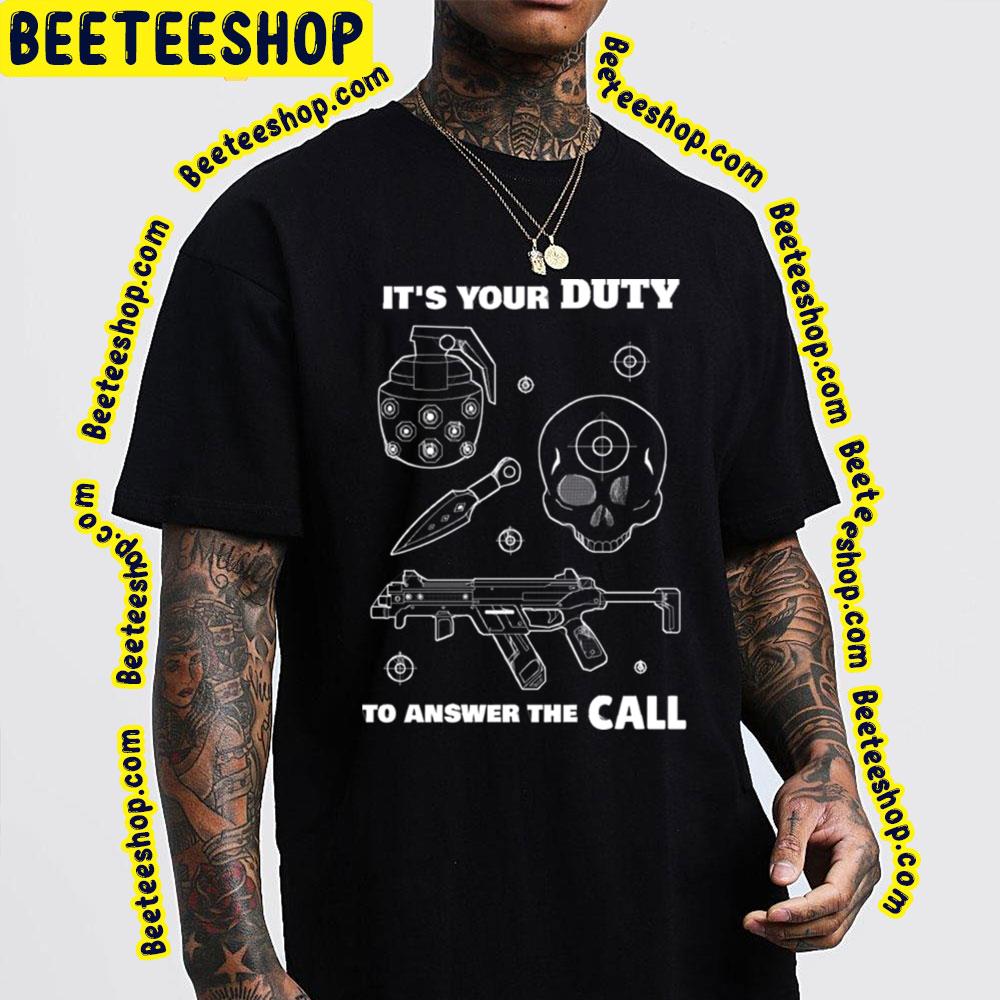 Answer The Call Of Duty Black Ops Cold War Trending Unisex T-Shirt Answer The Call Of Duty Black Ops Cold War Trending Unisex T-Shirt