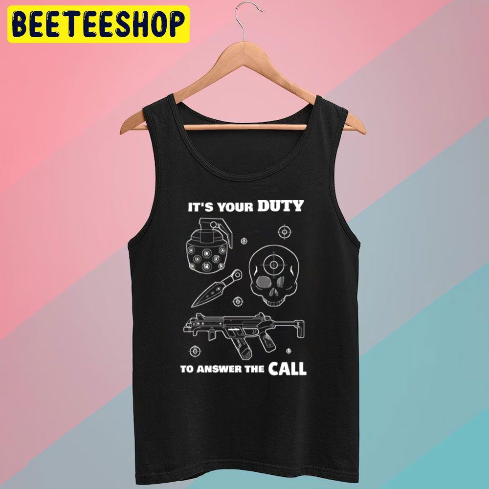 Answer The Call Of Duty Black Ops Cold War Trending Unisex T-Shirt Answer The Call Of Duty Black Ops Cold War Trending Unisex T-Shirt