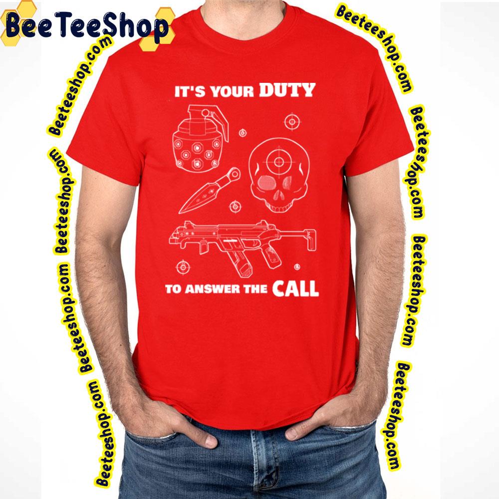 Answer The Call Of Duty Black Ops Cold War Trending Unisex T-Shirt Answer The Call Of Duty Black Ops Cold War Trending Unisex T-Shirt