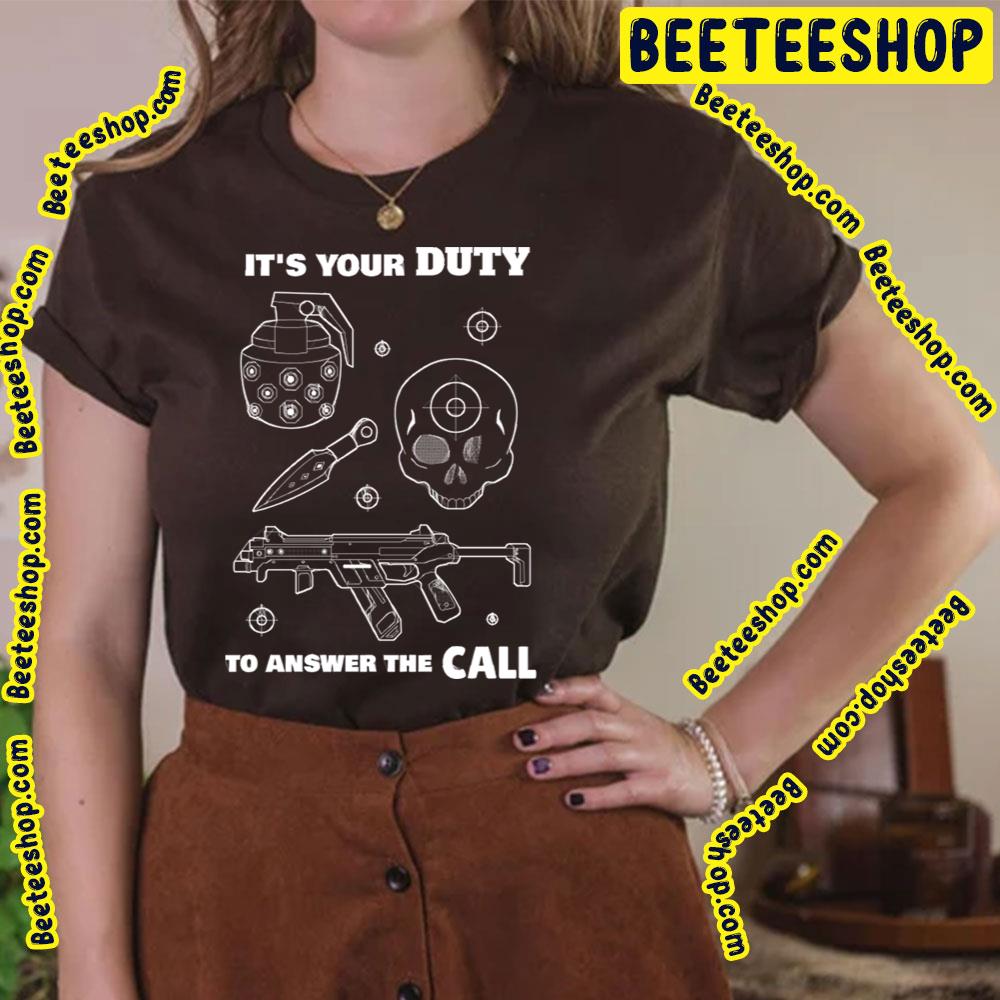 Answer The Call Of Duty Black Ops Cold War Trending Unisex T-Shirt Answer The Call Of Duty Black Ops Cold War Trending Unisex T-Shirt