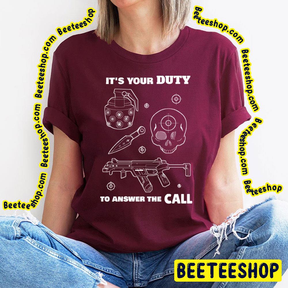 Answer The Call Of Duty Black Ops Cold War Trending Unisex T-Shirt Answer The Call Of Duty Black Ops Cold War Trending Unisex T-Shirt