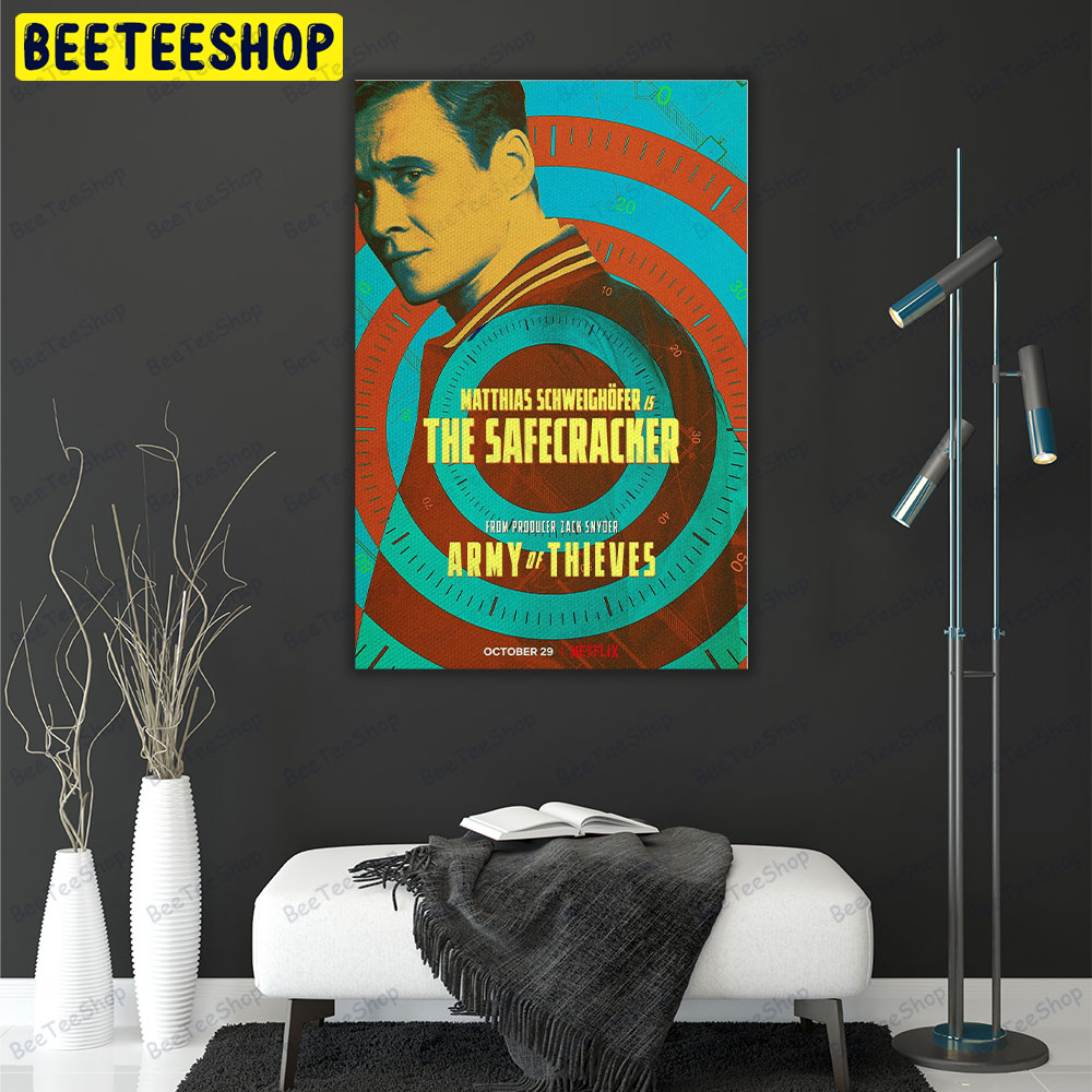 Army Of Thieves Matthias Schweighofer Dieter Movie Portrait Canvas Army Of Thieves Matthias Schweighofer Dieter Movie Portrait Canvas