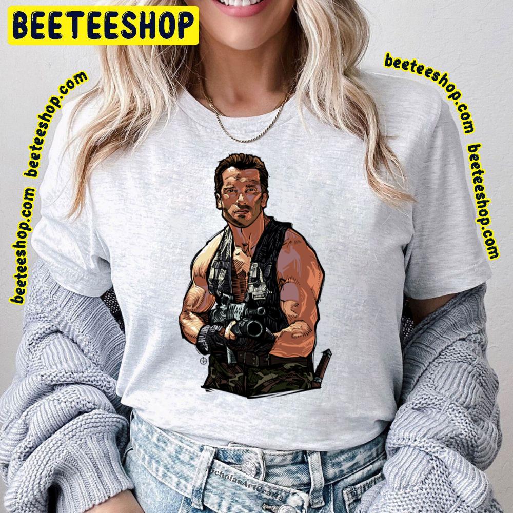 Arnold Schwarzenegger Commando Movie Trending Unisex T-Shirt Arnold Schwarzenegger Commando Movie Trending Unisex T-Shirt