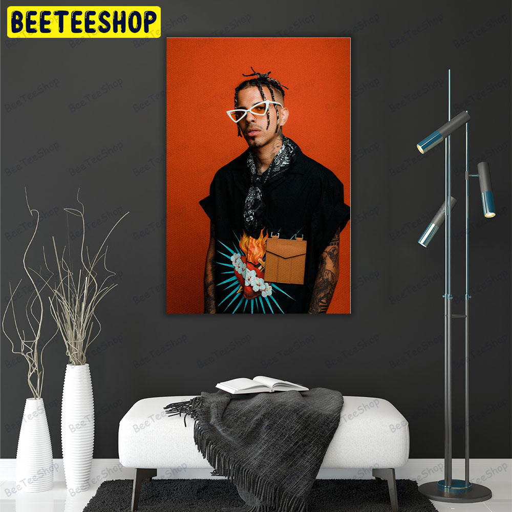 Art Rauw Alejandro Raul Ruiz Rapper Music Portrait Canvas Art Rauw Alejandro Raul Ruiz Rapper Music Portrait Canvas