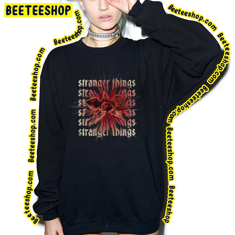 Art Stranger Things Demogorgon Stack Trending Unisex T-Shirt Art Stranger Things Demogorgon Stack Trending Unisex T-Shirt