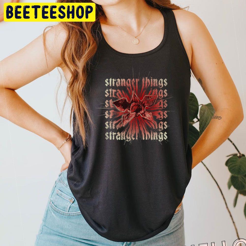 Art Stranger Things Demogorgon Stack Trending Unisex T-Shirt Art Stranger Things Demogorgon Stack Trending Unisex T-Shirt