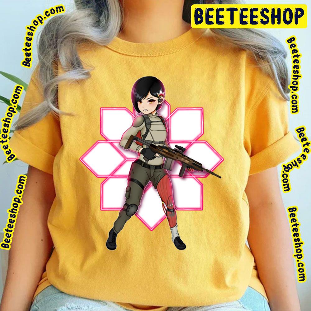 Aruni Chibi Tom Clancy's Rainbow Six Trending Unisex T-Shirt Aruni Chibi Tom Clancy's Rainbow Six Trending Unisex T-Shirt