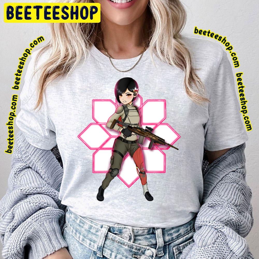 Aruni Chibi Tom Clancy's Rainbow Six Trending Unisex T-Shirt Aruni Chibi Tom Clancy's Rainbow Six Trending Unisex T-Shirt