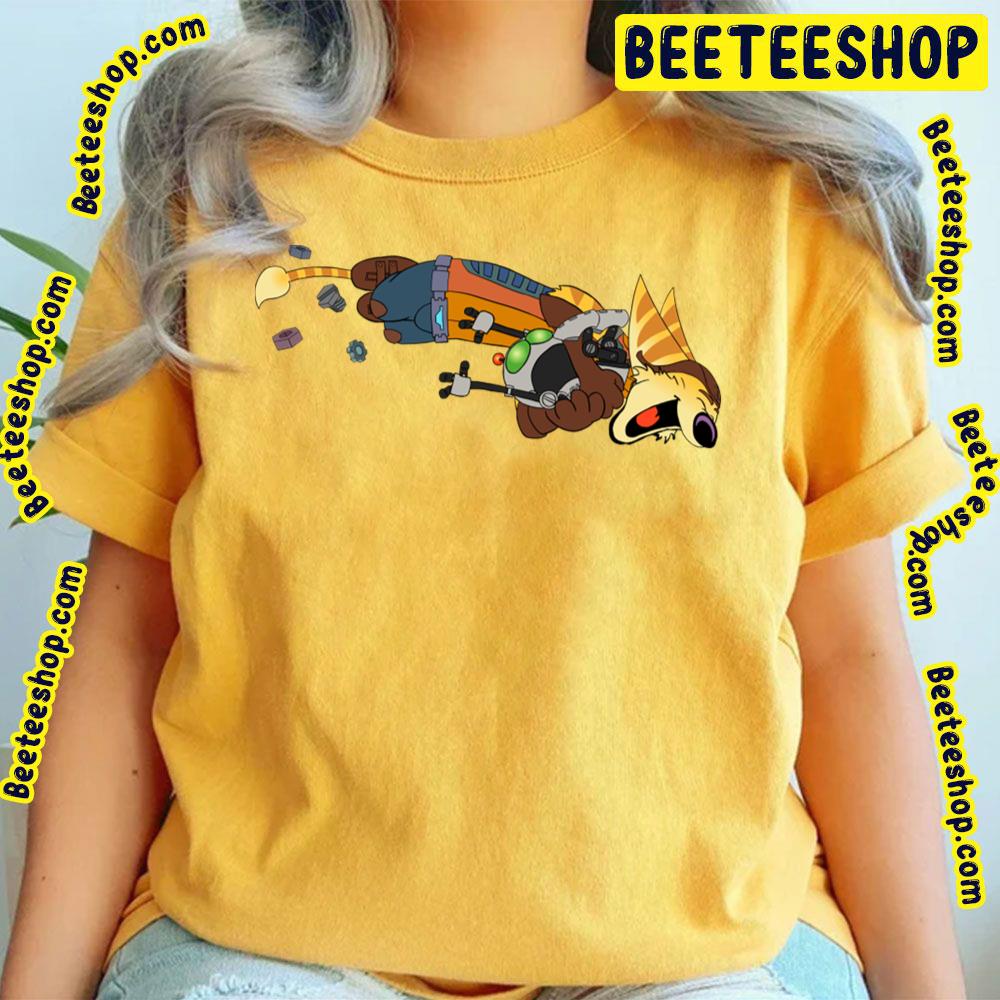 Attack Hug Ratchet & Clank Rift Apart Trending Unisex T-Shirt Attack Hug Ratchet & Clank Rift Apart Trending Unisex T-Shirt